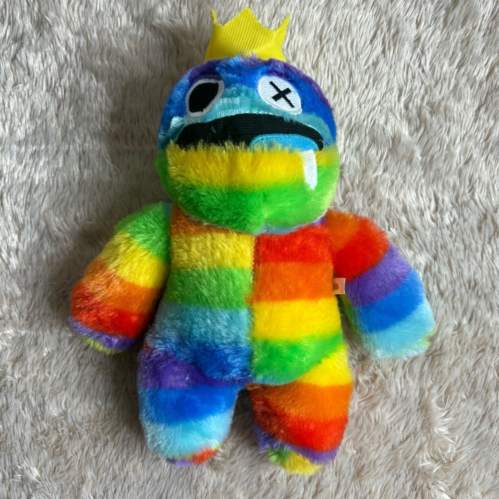 Rainbow Plush Monster Toy